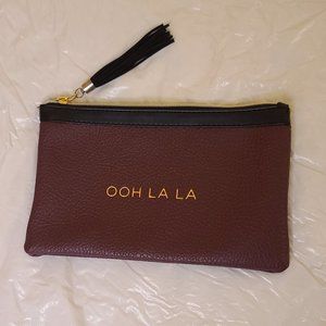 OHH LA LA pouch with black tassel